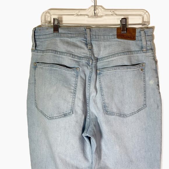 Madewell The Perfect Vintage Straight Jeans Size 31 light Wash High Rise y2k - Picture 7 of 16